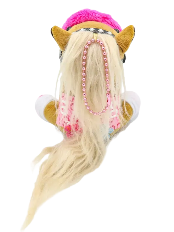 Idol Horse Friends Agera Gyaru S Size Plush Mascot with a ball chain
