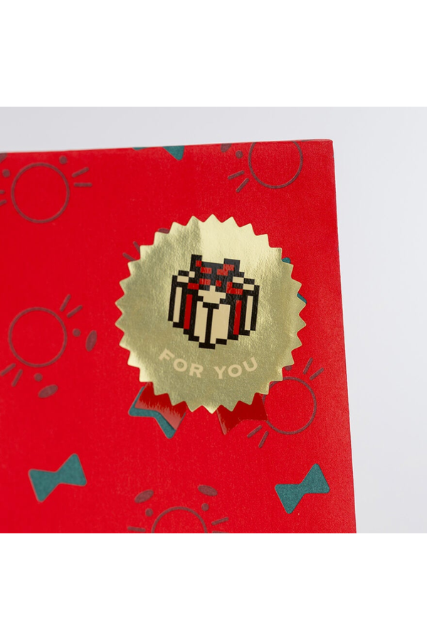 Hobonichi MOTHER EarthBound Mr. Saturn Paper Gift Bags & Gold Sticker Set