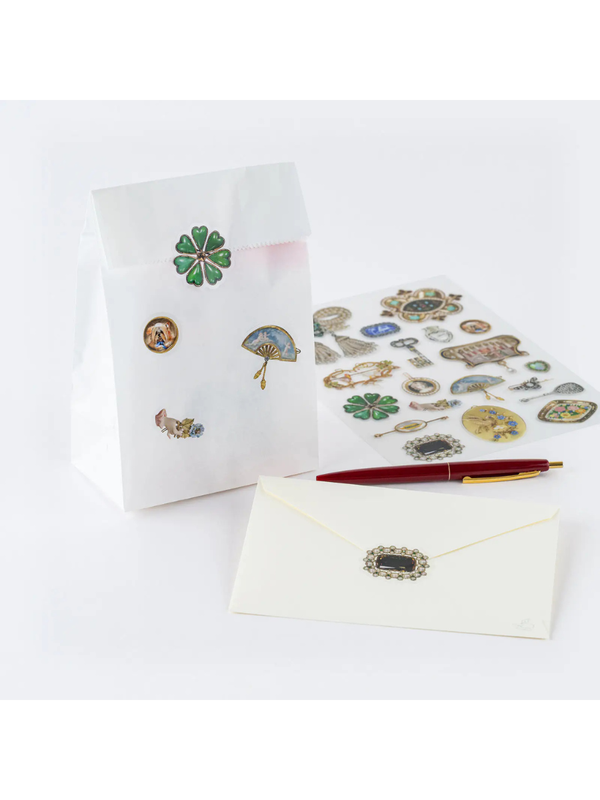 Hobonichi V&A Jewelry Sticker Sheet