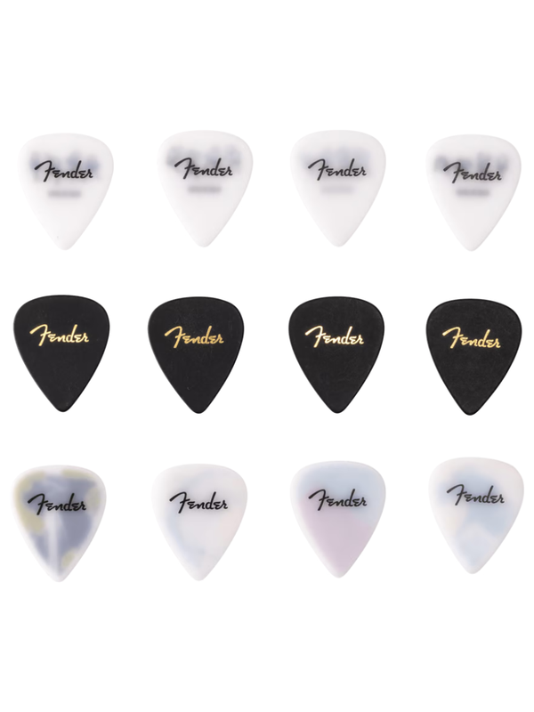 Fender Flagship Tokyo Limited Pick Tin Hokusai 351 Heavy Guitar Picks Set  12-Pack