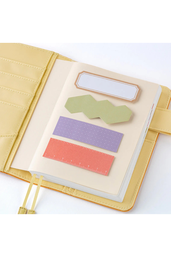 Hobonichi TSUKI no IRO Sticky Notes Frame Shapes Guide