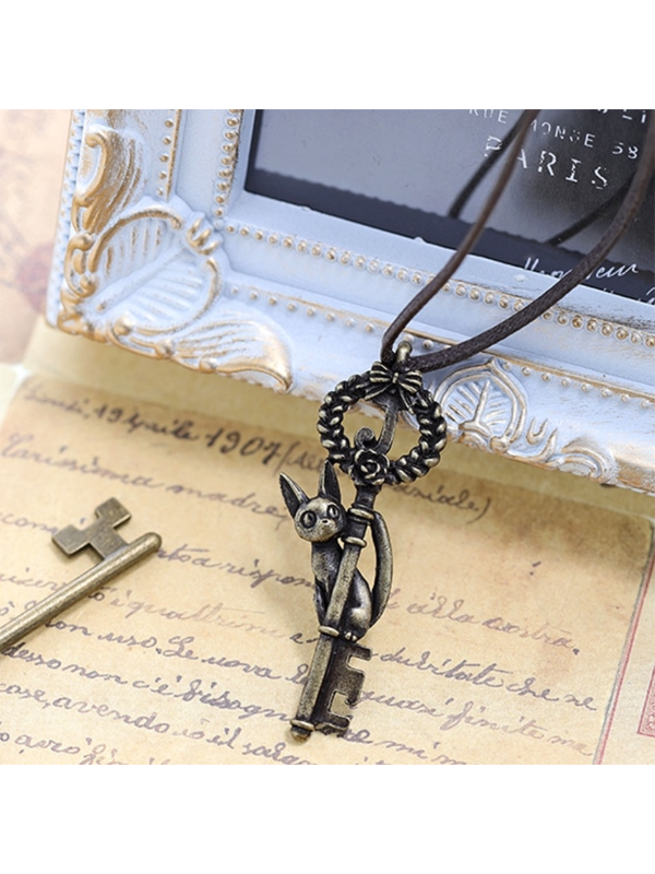 Donguri Closet Kiki’s Delivery Service Jiji Antique Key Necklace
