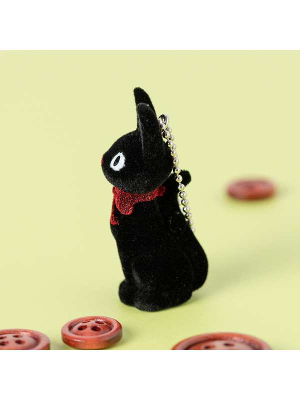 Kiki’s Delivery Service Jiji Flocking Keychain