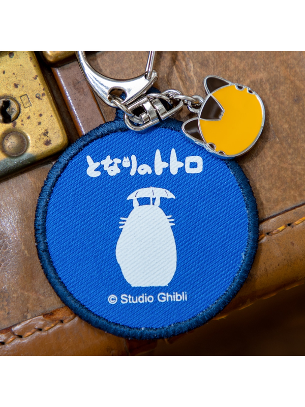 My Neighbor Totoro Embroidered Keychain Bus Stop