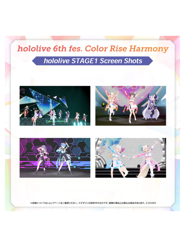Hololive 6th Fes. Color Rise Harmony Blu-ray - 4 Discs