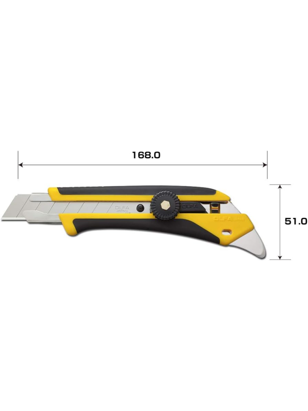 OLFA Heavy Duty L-Type Utility Knife 192B Screw Lock