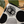 Load image into Gallery viewer, My Neighbor Totoro Kurosuke Dot Boat-Shaped Pouch
