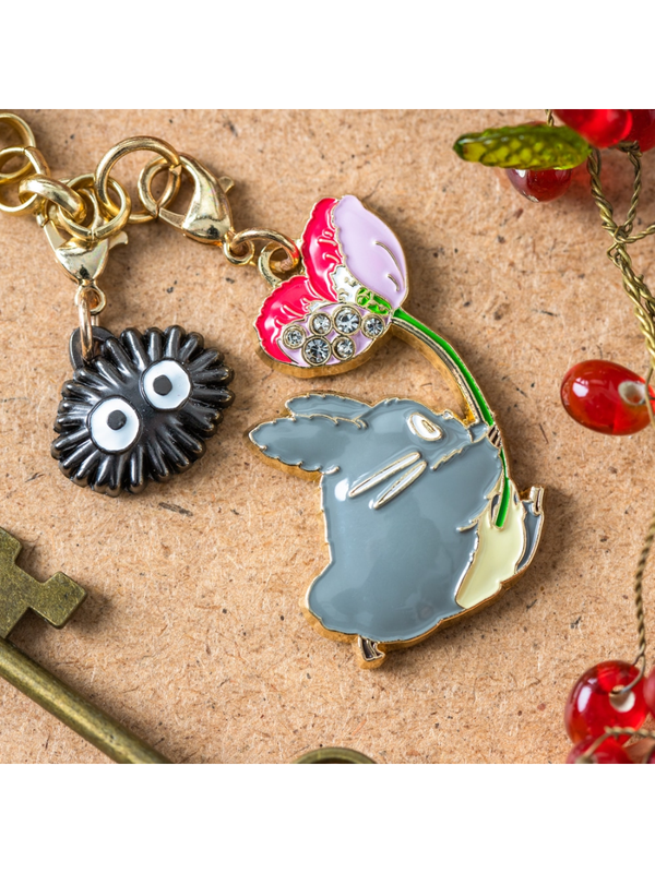 My Neighbor Totoro Big Totoro Metal Charm Keychain