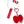 Load image into Gallery viewer, Sanrio Hello Kitty Black Face-Shaped Carabiner Keychain
