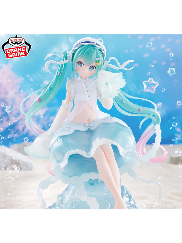 Hatsune Miku BANPRESTO EVOLVE Clearluxe Jellyfish Figure