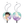 Load image into Gallery viewer, EVANGELION SUMMER FES 2026 Uchiwa Acrylic Keychain Collection Box (Set of 5)
