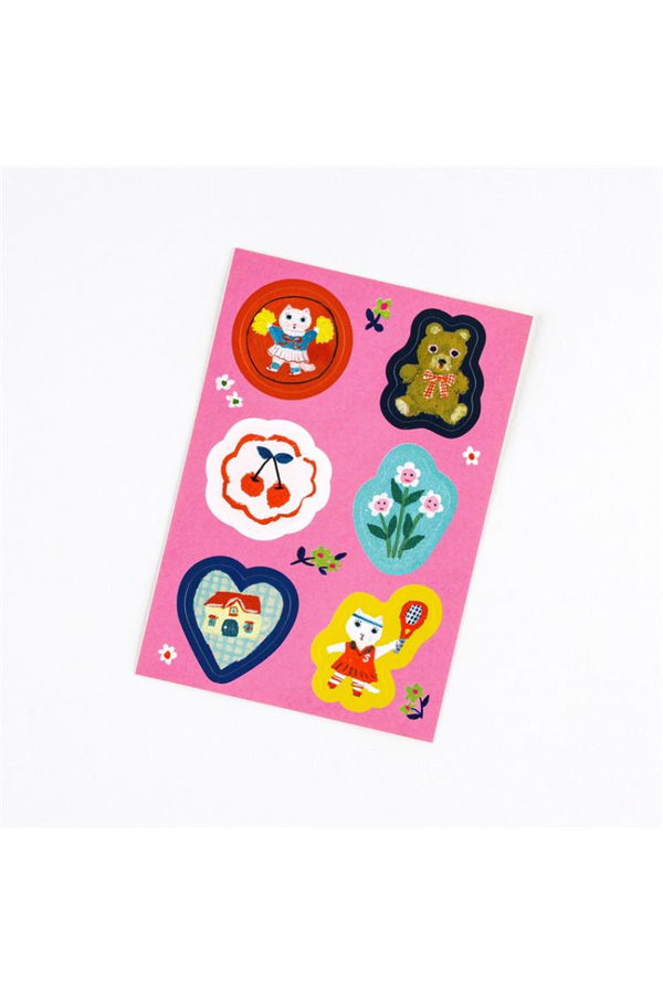 Hobonichi Yumi Kitagishi White Cat Mini Letter Set