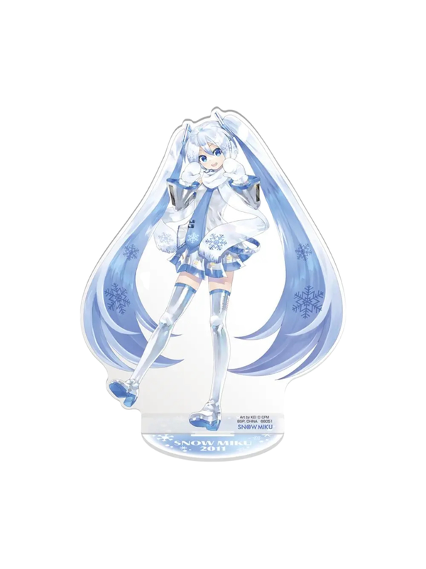 Ichiban Kuji Snow Miku 2011 Big Acrylic Stand C Prize