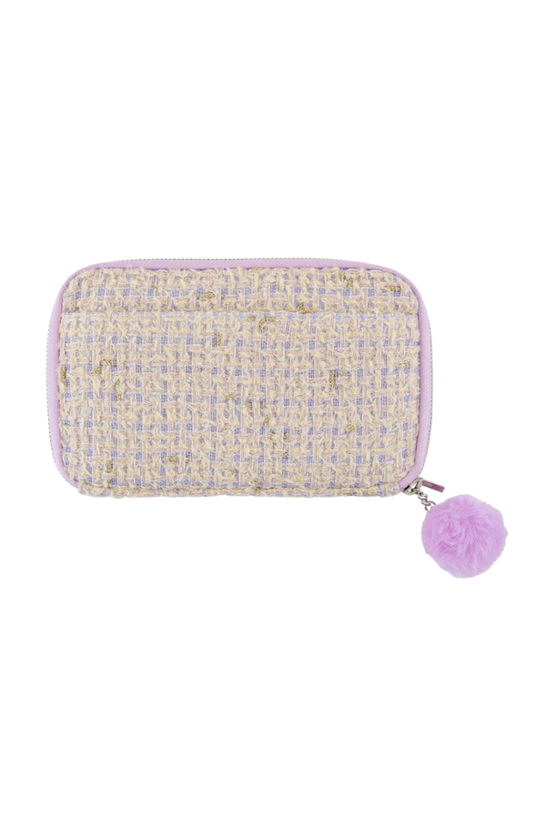 Hobonichi Drawer Pouch Ane – Iwate Homespun Pom Pom Tweed