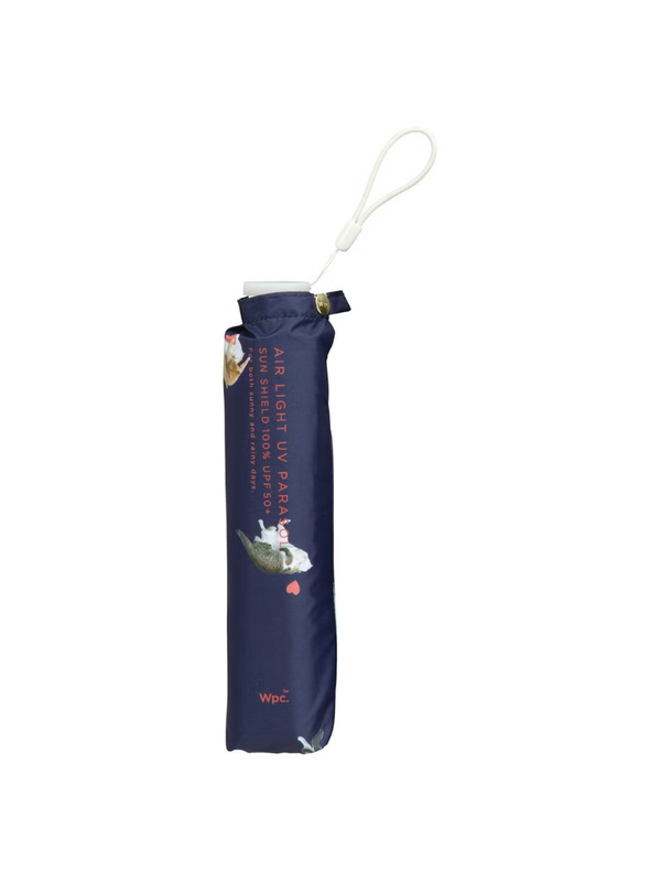 Masayuki Oki x Wpc. Lightweight Folding Umbrella 50cm Cat Print