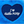 Load image into Gallery viewer, Sanrio Hello Kitty Face Drawstring Pouch – Blue
