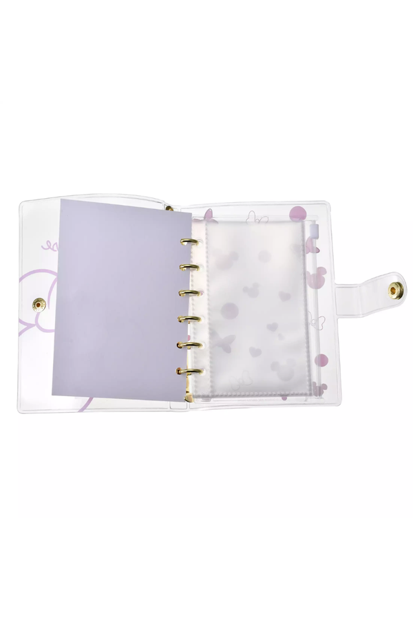 Disney Minnie Mouse 6-Ring Sticker Binder with Clear Cover
