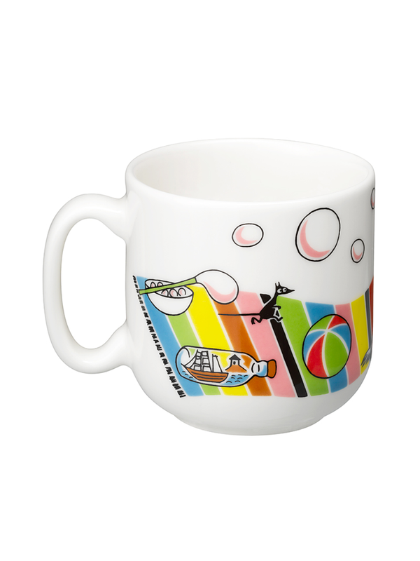 Moomin Children’s Mug and Plate Set – Porcelain Kids Tableware 200ml