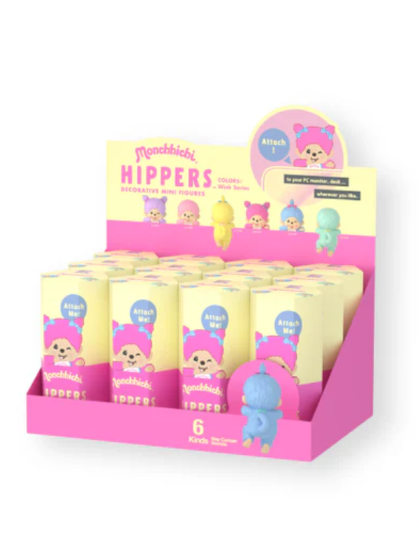 HIPPERS Monchhichi COLORS Wink Series Blind Box--【Pre-Order】