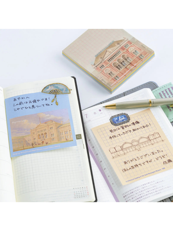 Hobonichi V&A South Kensington Museum Sticky Note Set
