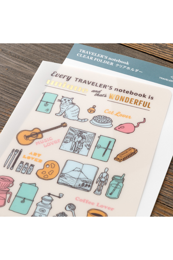 TRAVELER'S notebook Clear Holder 2027 Limited Edition