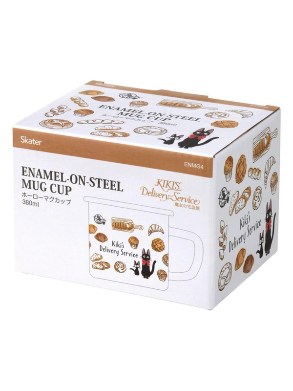 Kiki’s Delivery Service Enamel Mug Cup 380ml Jiji Design Studio Ghibli