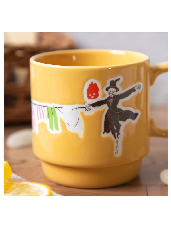 Howl’s Moving Castle Embossed Mug Cup
