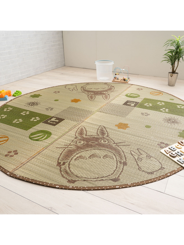 My Neighbor Totoro Igusa Round Rug