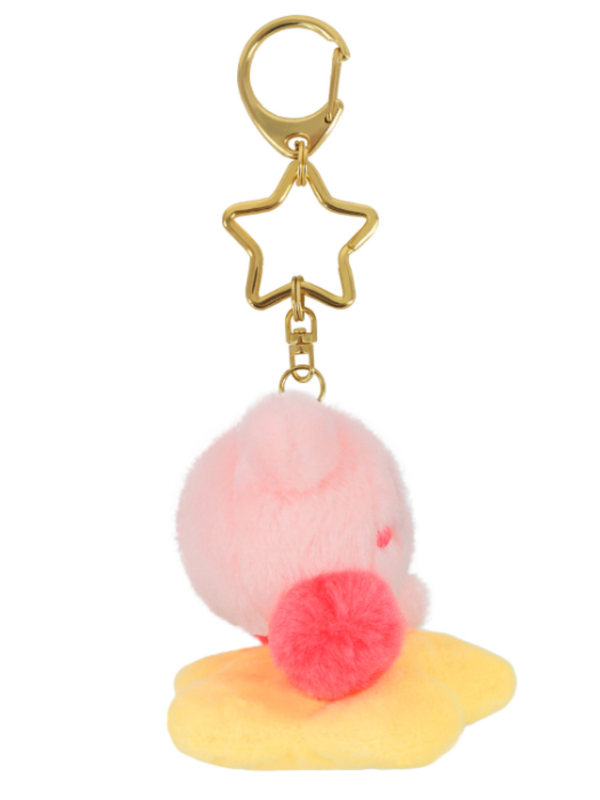 Kirby Mini Plush Mascot Keychain Warp Star