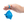 Load image into Gallery viewer, Super Mario Movie Luma Yo Yo Light Blue
