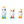 Load image into Gallery viewer, 【Pre-Order】Pop Papp Polters Action Figures
