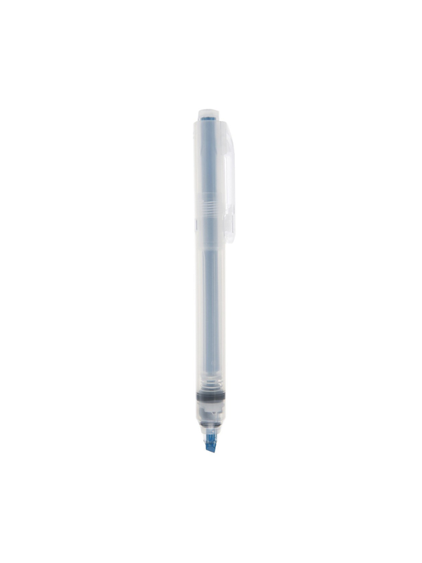 MUJI Polypropylene Retractable Highlighter Pen