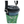 Load image into Gallery viewer, Reusable Cup Sleeve Holder Horse Tack Pattern Green with Strap
