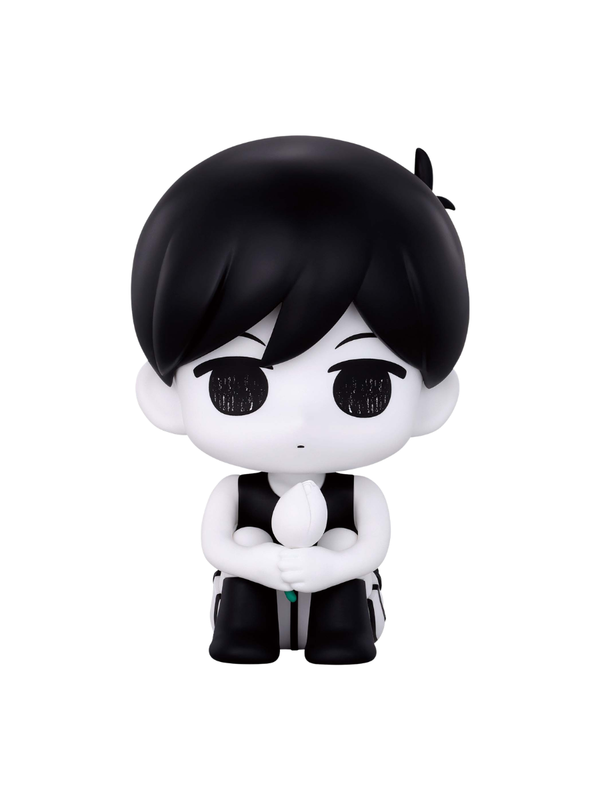 OMORI Sitting Figure Basil & Omori 11cm Deformed Prize Collectible