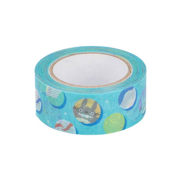 My Neighbor Totoro Masking Tape Set – Colorful Ohajiki Pattern  2 Rolls