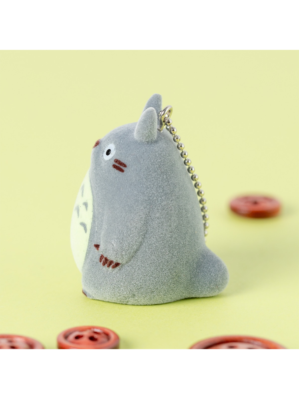 My Neighbor Totoro Flocking Keychain Big Totoro