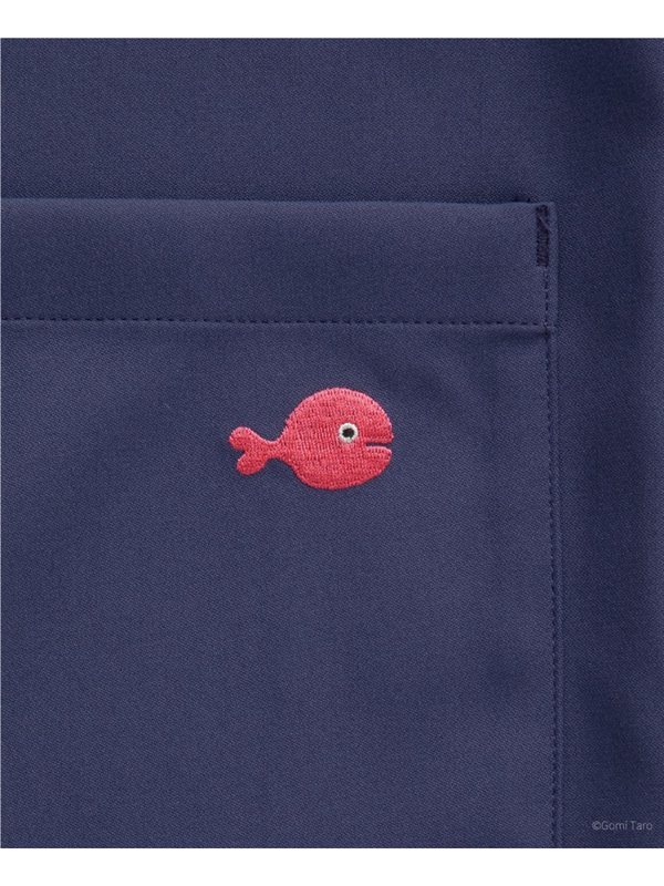 Scrub Canvas Club Goldfish Got Away Unisex Scrub Top