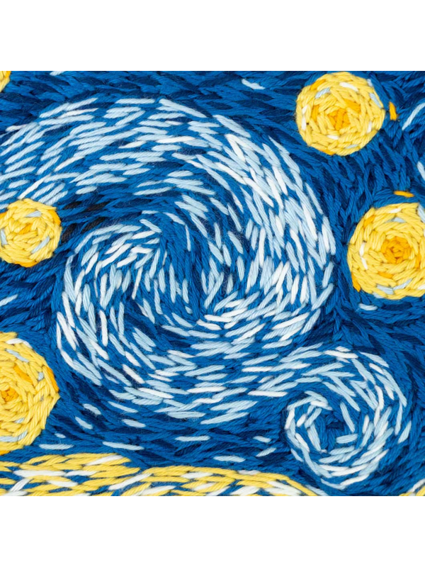 MoMA Starry Night Needlepoint Kit DIY Embroidery Set