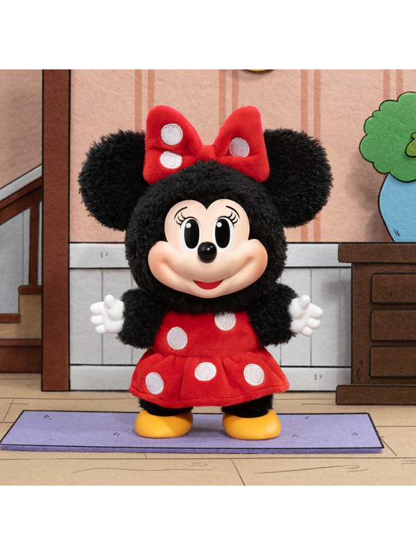Disney Mickey Family Cute Together Plush Keychain Blind Box