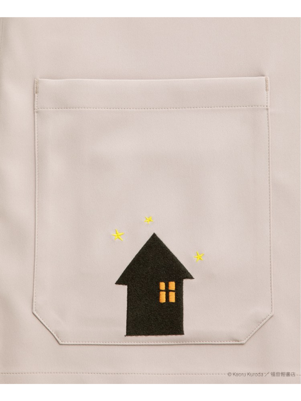 Scrub Canvas Club The Ghost in the Picture Book Unisex Scrub Top