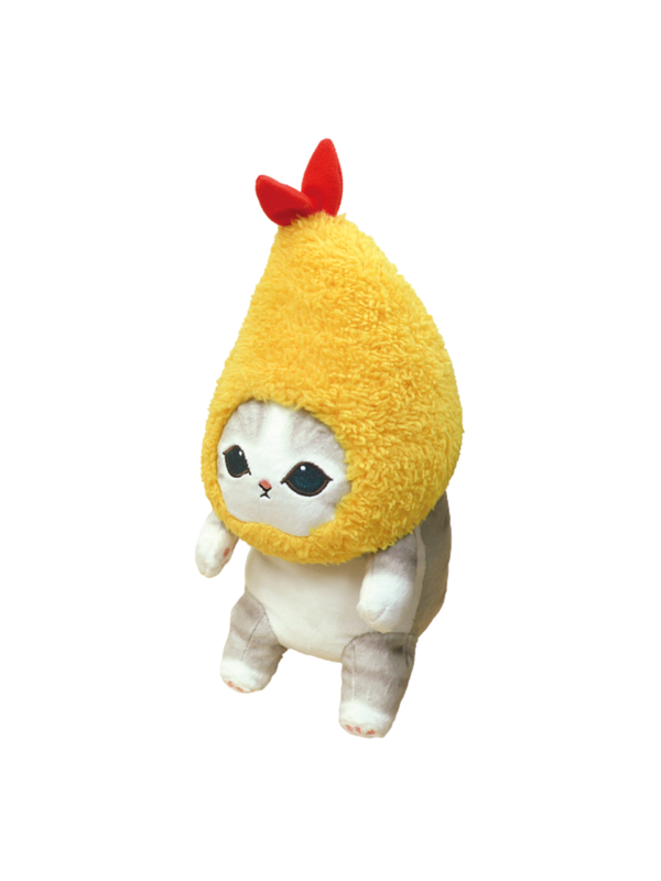 Funbaruzu mofusand Posture Support Plush Ebinyan (Shrimp Cat) Edition