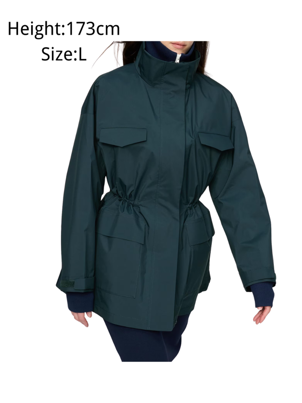 Uniqlo Utility Short Coat / Relaxed Fit