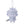 Load image into Gallery viewer, PokePeace Espurr Funny Face Ball Chain Mascot Plush
