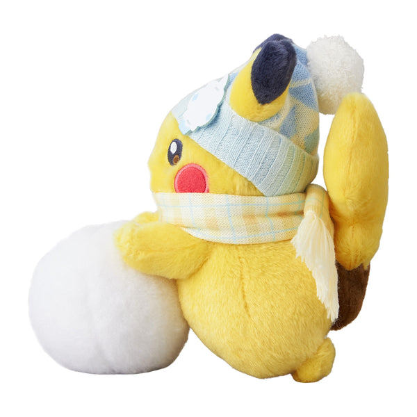 Pokemon Pikachu Playing in the Snow Plush