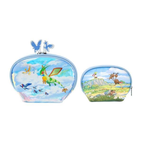 Pokemon Soaring Dreams Pouch Set Large & Small