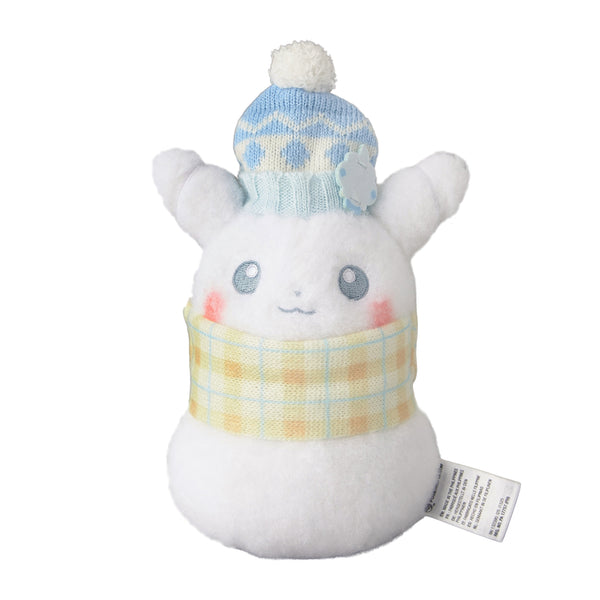 Pokemon Plush Pikachu Snowman Edition Winter Holiday Soft Toy