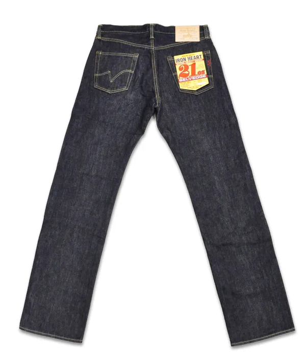 IRON HEART 634S – 21oz Selvedge Straight Jeans