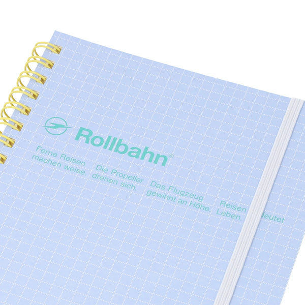 Rollbahn Pocket Memo L Size "Schola" Grid Notebook