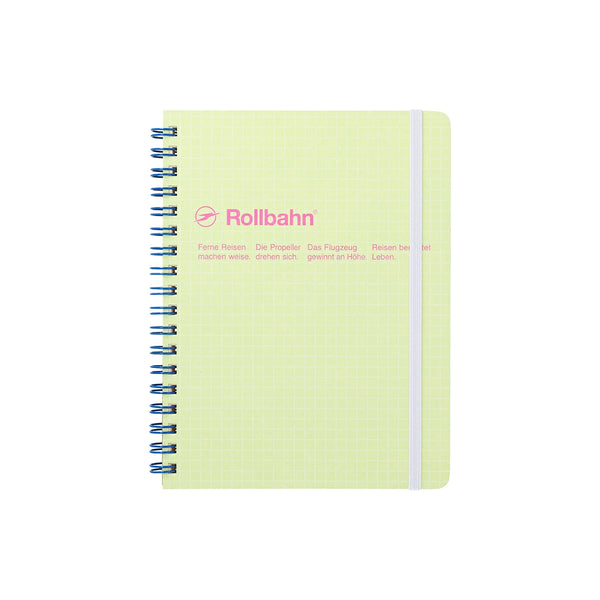 Rollbahn Pocket Memo L Size "Schola" Grid Notebook