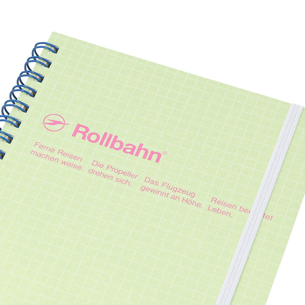 Rollbahn Pocket Memo L Size "Schola" Grid Notebook